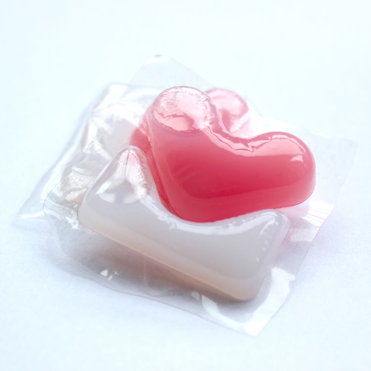 心形雙腔洗衣凝珠
