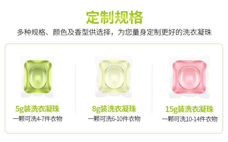 美熙5g散裝 洗衣凝珠 批發(fā)洗衣液凝珠 深層清潔持久留香 洗衣珠